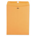 Universal Kraft Clasp Envelope, #93, Square Flap, Clasp/Gummed Closure, 9.5 x 12.5, Brown Kraft, 100/Box