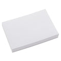 Universal Unruled Index Cards, 4 x 6, White, 500/Pack