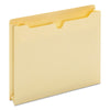 Universal Economical Manila File Jackets, Straight Tab, Letter Size, Manila, 50/Box