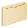Universal Economical Manila File Jackets, Straight Tab, Legal Size, Manila, 50/Box