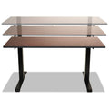 Alera 2-Stage Electric Adjustable Table Base, 48 to 72w x 24 to 36d x 27.5 to 47.2h, Black