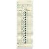 TOPS Time Clock Cards, Replacement for 10-100312/1950-9301/K14-36981D, One Side, 3.5 x 10.5, 500/Box