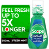 Scope Crest Fresh Mint Outlast Mouthwash - 500 Ml