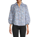 Free People Happy Days Floral Blouse, Size Small by Vanessa Jane