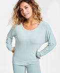 Jenni Style Not Size Super-Soft Long-Sleeve Top by Vanessa Jane