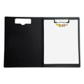 Mobile OPS Portfolio Clipboard with Low-Profile Clip, Portrait Orientation, 0.5" Clip Capacity, Holds 8.5 x 11 Sheets, Blue