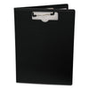 Mobile OPS Portfolio Clipboard with Low-Profile Clip, Portrait Orientation, 0.5" Clip Capacity, Holds 8.5 x 11 Sheets, Black