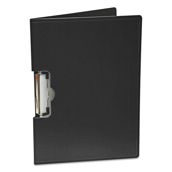 Mobile OPS Portfolio Clipboard with Low-Profile Clip, Landscape Orientation, 0.5" Clip Capacity, Holds 11 x 8.5 Sheets, Black