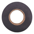 ZEUS Dry Erase Magnetic Label Tape, 1" x 50 ft, White