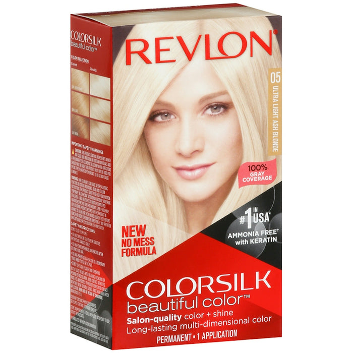 Revlon ColorSilk Beautiful Color™ – Ultra Light Ash Blonde (05) by Pasteur Pharmacy