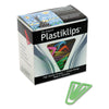 Baumgartens Plastiklips Paper Clips, Extra Large, Smooth, Assorted Colors, 50/Box