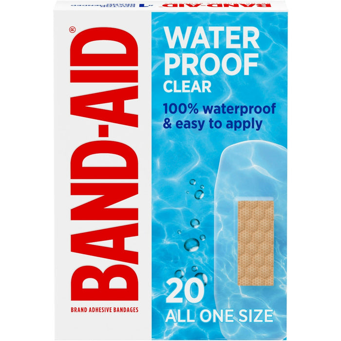 Band-Aid Brand Adhesive Waterproof Bandages - All One Size - 20ct by Pasteur Pharmacy