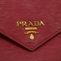 Prada Pink Envelope Vitello Move Busta Con Pattina Wallet #3123 by Bolt Boutique