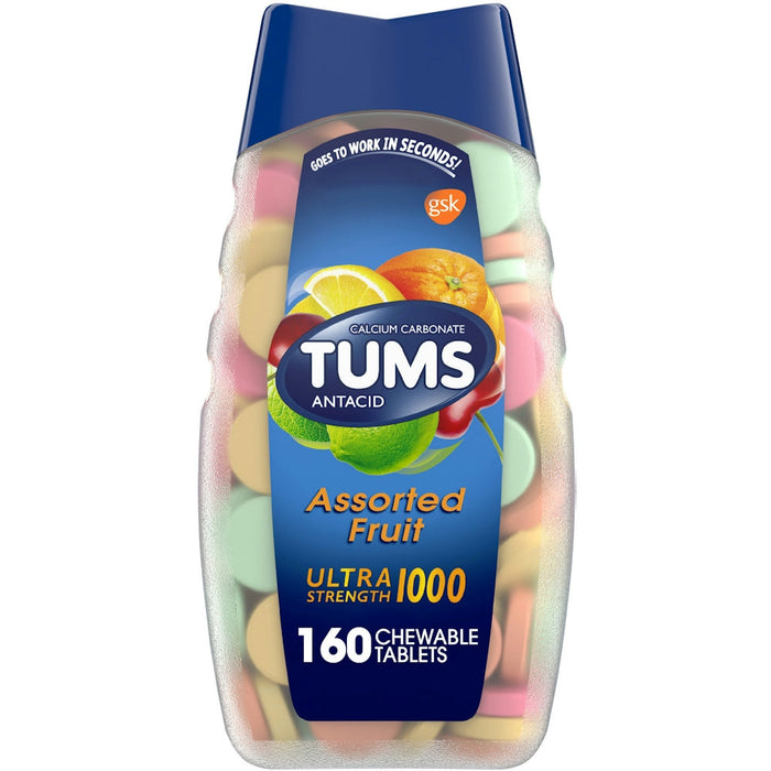 Tums® Ultra Strength Chewable Antacid Tablets – Assorted Fruit by Pasteur Pharmacy