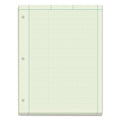 TOPS Engineering Computation Pads, Cross-Section Quadrille Rule (5 sq/in, 1 sq/in), Green Cover, 200 Green-Tint 8.5 x 11 Sheets