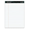 TOPS Docket Ruled Perforated Pads, Wide/Legal Rule, 50 White 8.5 x 11.75 Sheets, 6/Pack