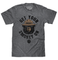 Get Your Smokey On T-Shirt - Gray by Tee Luv