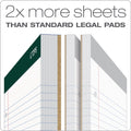 TOPS Double Docket Ruled Pads, Wide/Legal Rule, 100 White 8.5 x 11.75 Sheets, 6/Pack