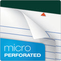 TOPS Double Docket Ruled Pads, Wide/Legal Rule, 100 White 8.5 x 11.75 Sheets, 6/Pack