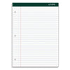 TOPS Double Docket Ruled Pads, Wide/Legal Rule, 100 White 8.5 x 11.75 Sheets, 6/Pack