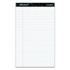 TOPS Docket Ruled Perforated Pads, Wide/Legal Rule, 50 White 8.5 x 14 Sheets, 12/Pack