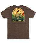 Columbia T-Shirt Sportswear Mens Julien Jersey Graphic Crewneck, Brown, Size M by Vanessa Jane