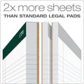 TOPS Double Docket Ruled Pads, Narrow Rule, 100 White 8.5 x 11.75 Sheets, 4/Pack