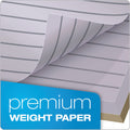 TOPS Color Notebooks, 1 Subject, Narrow Rule, Orchid Cover, 8.5 x 5.5, 100 Orchid Sheets