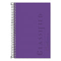 TOPS Color Notebooks, 1 Subject, Narrow Rule, Orchid Cover, 8.5 x 5.5, 100 Orchid Sheets