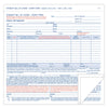 TOPS Hazardous Material Short Form, Three-Part Carbonless, 7 x 8.5, 1/Page, 250 Forms