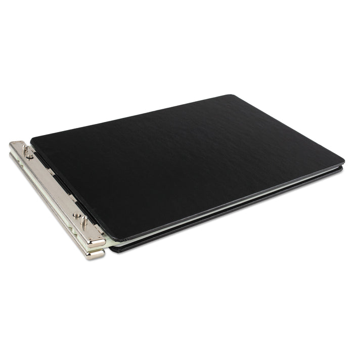 Wilson Jones Raven Vinyl-Guarded Post Binder, 2 Posts, 2" Capacity, 11 x 17, Black