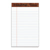 TOPS "The Legal Pad" Ruled Perforated Pads, Narrow Rule, 50 White 5 x 8 Sheets, Dozen