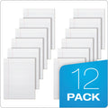 TOPS "The Legal Pad" Glue Top Pads, Wide/Legal Rule, 50 White 8.5 x 11 Sheets, 12/Pack