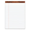TOPS "The Legal Pad" Ruled Perforated Pads, Wide/Legal Rule, 50 White 8.5 x 11.75 Sheets, Dozen