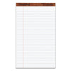 TOPS "The Legal Pad" Ruled Perforated Pads, Wide/Legal Rule, 50 White 8.5 x 14 Sheets, Dozen
