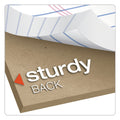 TOPS "The Legal Pad" Plus Ruled Perforated Pads with 40 pt. Back, Wide/Legal Rule, 50 White 8.5 x 11.75 Sheets, Dozen