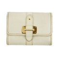 Louis Vuitton Ivory Suhali Le Somptueux Leather Trifold Wallet #3129 by Bolt Boutique