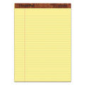TOPS "The Legal Pad" Ruled Perforated Pads, Wide/Legal Rule, 50 Canary-Yellow 8.5 x 11 Sheets, 3/Pack