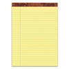 TOPS "The Legal Pad" Ruled Perforated Pads, Wide/Legal Rule, 50 Canary-Yellow 8.5 x 11.75 Sheets, Dozen