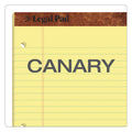 TOPS "The Legal Pad" Ruled Perforated Pads, Wide/Legal Rule, 50 Canary-Yellow 8.5 x 11.75 Sheets, Dozen