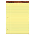 TOPS "The Legal Pad" Ruled Perforated Pads, Wide/Legal Rule, 50 Canary-Yellow 8.5 x 11.75 Sheets, Dozen