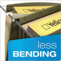 Pendaflex SureHook Hanging Pocket File, Letter Size, 1/5-Cut Tabs, Standard Green, 4/Pack