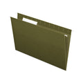 Pendaflex Standard Green Hanging Folders, Legal Size, 1/3-Cut Tabs, Standard Green, 25/Box