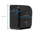 Georgia Pacific Pacific Blue Ultra Paper Towel Dispenser, Automated, 12.9 x 9 x 16.8, Black