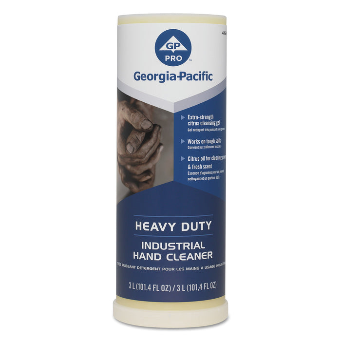 Georgia Pacific Industrial Hand Cleaner, Citrus Scent, 300 mL, 4/Carton