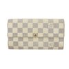 Louis Vuitton Damier Azur Portefeuille Sarah Wallet #3132
