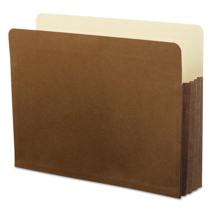Pendaflex Redrope WaterShed Expanding File Pockets, 3.5" Expansion, Letter Size, Redrope
