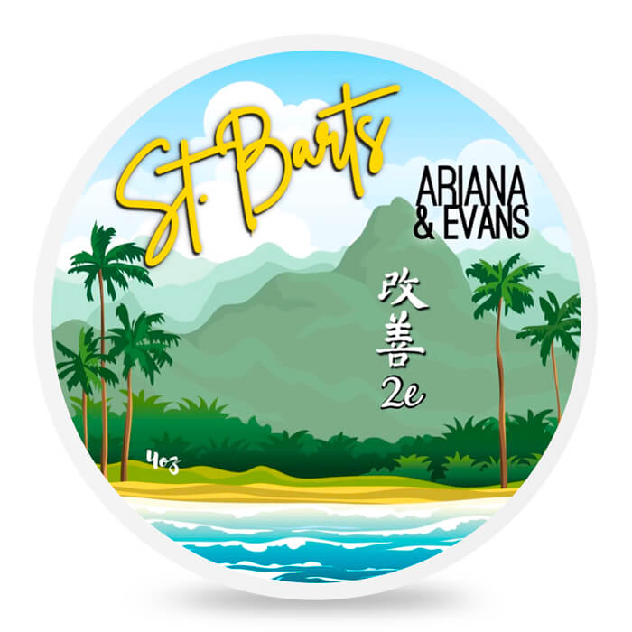 Ariana & Evans St. Barts Shaving Soap 4 Oz by Pasteur Pharmacy