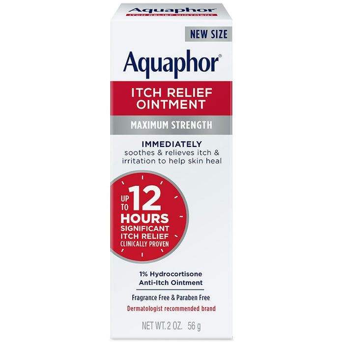 Aquaphor 1% Hydrocortisone Itch Relief Ointment - 2oz by Pasteur Pharmacy