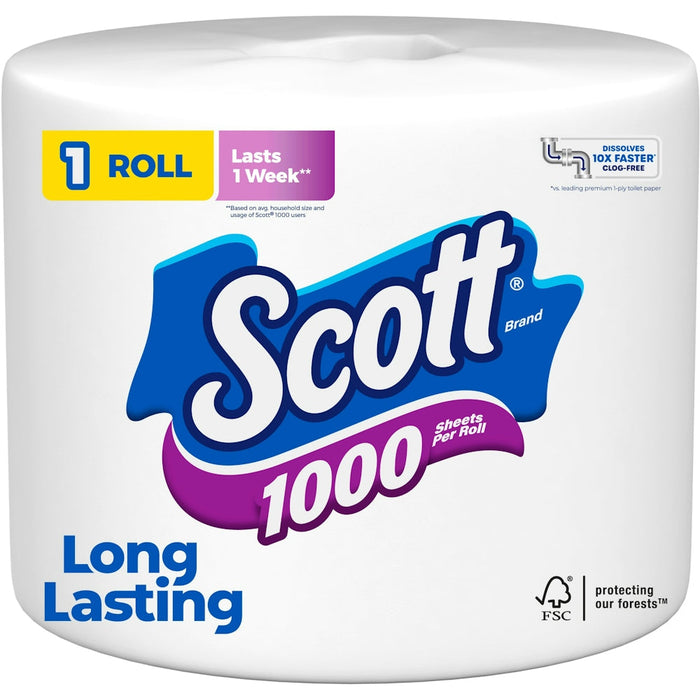 Scott 1000 Sheets Per Roll Toilet Paper, Bath Tissue by Pasteur Pharmacy